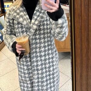 NVLT Houndstooth Coat